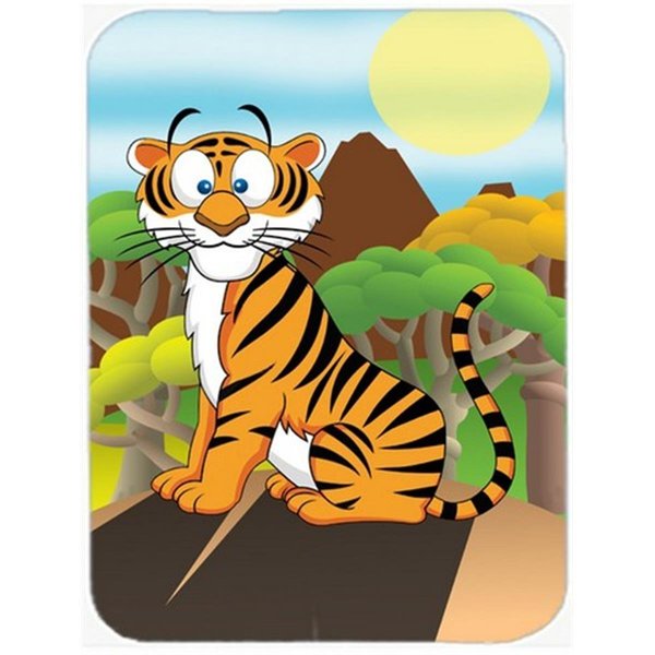 Skilledpower Tiger Mouse Pad; Hot Pad or Trivet SK253984